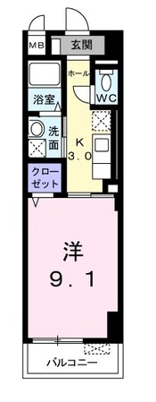 ベル　アンジュの物件間取画像